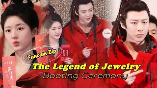 [fancam zip] Zhao Lusi and Liu Yuning at “The Legend of Jewelry” booting ceremony