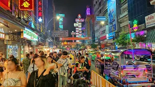 4K Thailand Travel 🇹🇭 CHINATOWN BANGKOK | One of the Largest Chinatown in the World