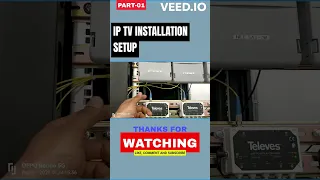 IP TV System Hardware Setup Explained | Part-01 | #IPTVSetup #HardwareSetup #IPStreaming #shorts