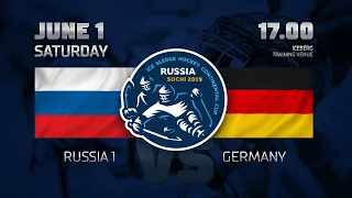 Россия 1 - Германия. Следж-хоккей. "Кубок континента". Прямая трансляция - 1 июня 17:00 МСК