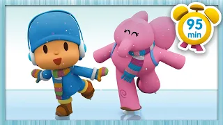❄ POCOYO in ENGLISH - Cold Winter Days [ 95 minutes ] | Full Episodes | VIDEOS and CARTOONS for KIDS