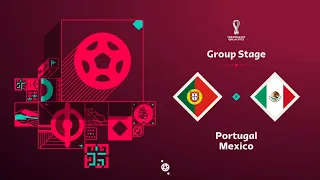 Portugal vs Mexico | FIFA World Cup Qatar 2022 | Max Graphics Gameplay PC 4K HDR [FIFA 23]