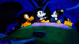 *NEW* Mickey & Minnie's Runaway Railway FULL Ride POV Disneyland With Queue