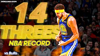 When Klay Thompson Scored 14 THREES & Broke The NBA Record! ● 52 vs Bulls! ● 29.10.18 ● 1080P 60 FPS