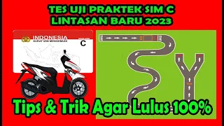 T1PS UJI Praktek SIM C Lintasan Baru LULUS 1O0%