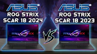 Rog Strix Scar 18 2024 vs Rog Strix Scar 18 2023: Old vs New Ultimate Gaming Comparison Tech compare