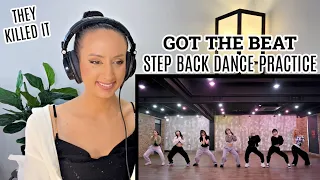 GOT the beat 'Step Back' Dance Practice REACTION