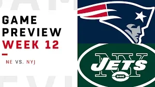 New England Patriots vs. New York Jets | Week 12 Game Preview | NFL Playbook