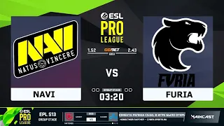 🔴  LIVE  NAVI vs FURIA _ ESL Pro League Season 13