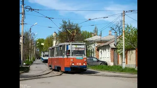 Трамвайный вагон мод. 71-605 (КТМ-5М3) № 336 г. Таганрог