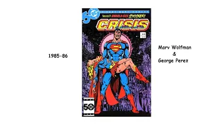 Comics History 64 Crisis on Infinite Earths; the Dark Age begins