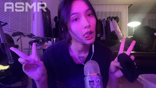 ASMR ☆ chill & cozy late night triggers (tingly)