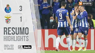 Highlights | Resumo: FC Porto 3-1 Benfica (Liga 21/22 #16)