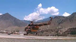 Ми-17 эвакуирует американский спецназ в Афганистане/Evacuates American special forces in Afghanistan