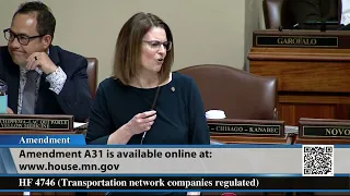 Minnesota House debate on HF4746 - Pt. 2 5/19/24