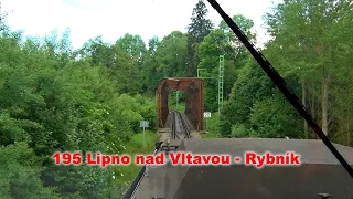 Trať 195 Lipno nad Vltavou - Rybník