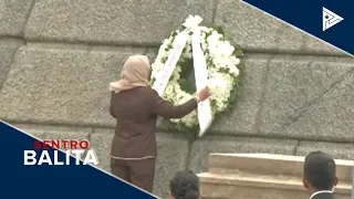 Wreath-laying ceremony, isinagawa sa Rizal Monument