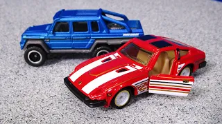 Matchbox Superfast '82 Datsun 280ZX and Mercedes-Benz G63 AMG 6X6