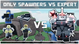 Only Spawn Towers vs Expert Mode I Tower Blitz