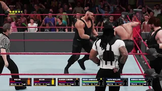 WWE 2K18 - The Shield vs. The Authors of Pain & "Constable" Baron Corbin