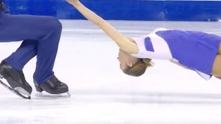 2016 ISU Junior Grand Prix Final - Marseille - Pairs Short Program - ATAKHANOVA / SPIRIDONOV RUS