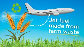 Turning farm waste into jet fuel!