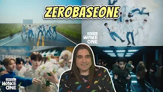 My 1st time hearing ZEROBASEONE!  Reacting to "In Bloom, Crush, Melting Point & Sweat" MVs!