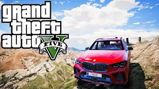 BMW X5 M Competition Wild SUV | Realistic Offroading | Grand Theft Auto 5 Gameplay