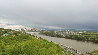 Уфа, смотровая площадка у памятника Салавату Юлаеву, 09.05.2024