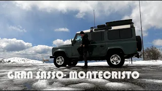 DEFENDER GRAN SASSO ESCURSIONE MONTECRISTO-Fonte Cerreto-Azzinano Murales-Roseto degli Abruzzi