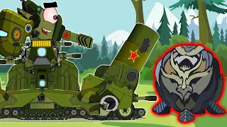 КВ-44 и Ратте в поисках руны "СПРАВЕДЛИВОСТИ" .Мультики про танки.