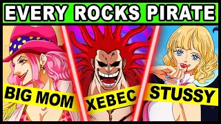 All 9 Rocks Pirates and Their Powers Explained! (One Piece Every Rocks Pirate)