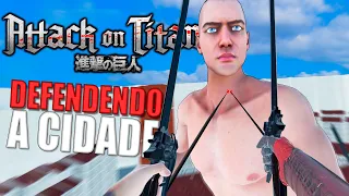 Titãs do Attack on Titan em Realidade virtual