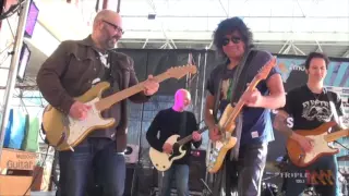 Melbourne Guitar Show 2016 jam - Cold Shot