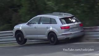 2016 Audi SQ7 CRASH at the Nurburgring