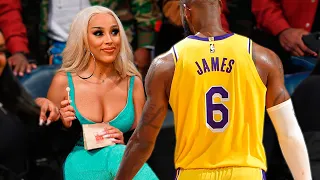 Celebrities at NBA Games