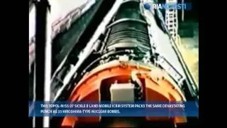 Rare video footage of Soviet and Russian ballistic missile launches