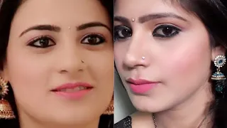 Makeup Look Inspired by#Ishaani#(radhika madan) meri Aashiqui Tum se Hi..it is my first try......