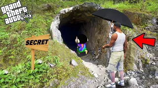 GTA 5 : Franklin Find Secret Tunnel Cave Nearby Franklin House in GTA 5 ! (GTA 5 mods)