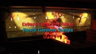Cobras Curse Pre Show - Busch Gardens Tampa (HD)