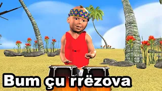 Çu rrëzova - Bum cu rrezova - New Version - I fell from the tree - Song for children