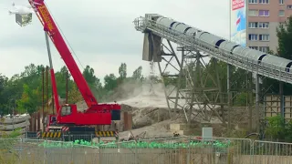 #75S ŁÓDŹ BUDOWA TUNELU ŚREDNICOWEGO UL  STOLARSKA 14 09 2023 Z ZIEMI