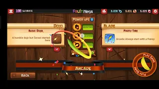 Showcase mod fruit ninja classic (all blades)