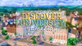 DISCOVER UNIVERSITY GAMEPLAY  💭🎓 // Sims 4 Let's Chat