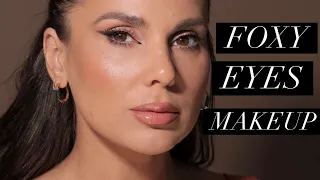 FOXY EYES MAKEUP TUTORIAL AND THE TRICK THAT CHANGES EVERYTHING | ALI ANDREEA