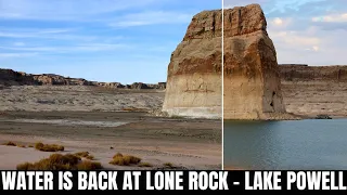 Finally Water is Back at Lone Rock - Lake Powell