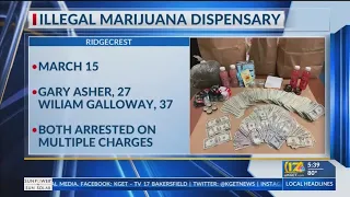 Over $30K in illegal drugs found at illegal marijuana dispensary,