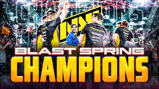 NAVI ЧЕМПІОНИ BLAST Premier Spring Final 2022!