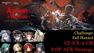 CF-EX-4-CM | Challenge Mode | 8 OP AFK Trust Farm Strategy [ARKNIGHTS X MONSTER HUNTER]