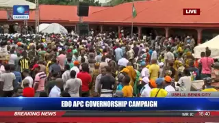 Edo APC Governorship Campaign Train Moves To Uselu Pt 1